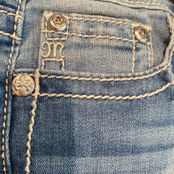 Miss Me Women's Jeans 28X32 Prosecco Cross Mid-Rise Bootcut NWT - Picture 7 of 12